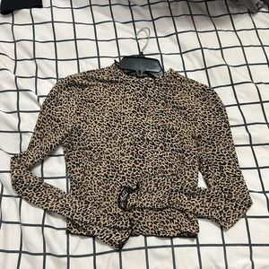 cheetah print long sleeve